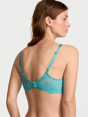 Victoria's Secret Weekend Blue Unlined Balcony Lace Bra - Image 2 of 2