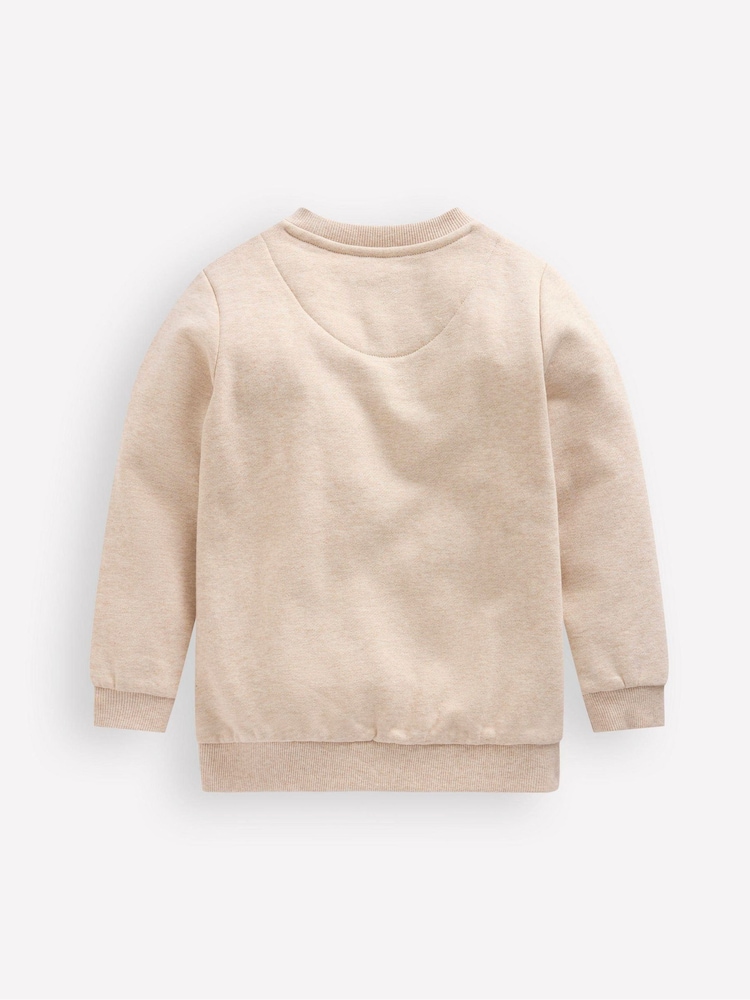 Boden White Applique Sweatshirt - Image 2 of 3