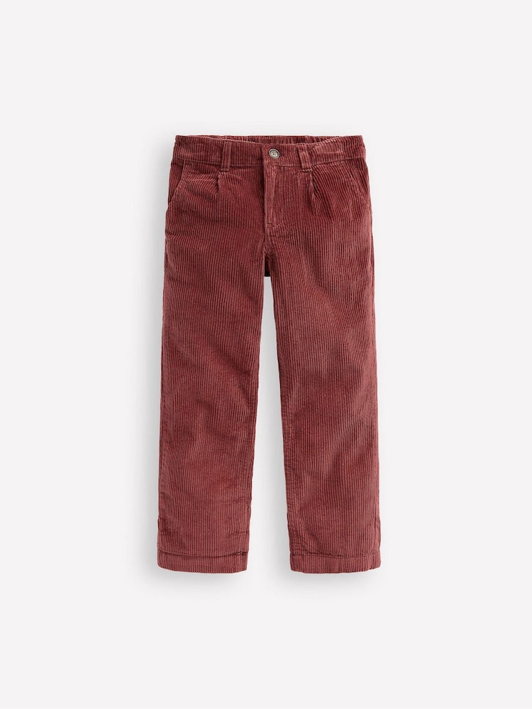 Boden Red Everyday Relaxed Trousers - Image 1 of 3
