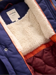 Boden Blue Waterproof Parka - Image 5 of 5