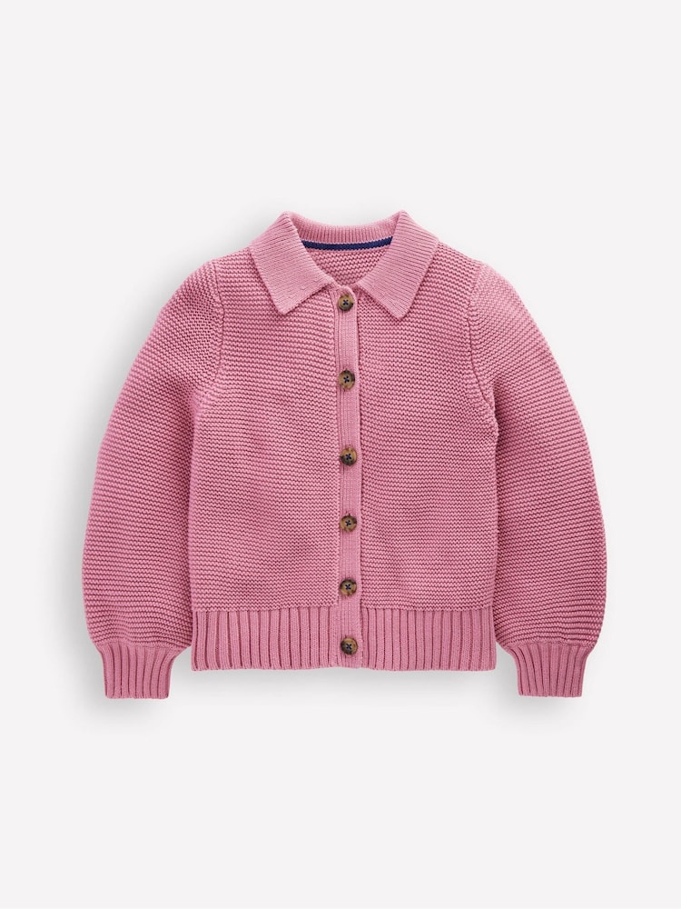 Boden Pink Collared Cardigan - Image 1 of 3