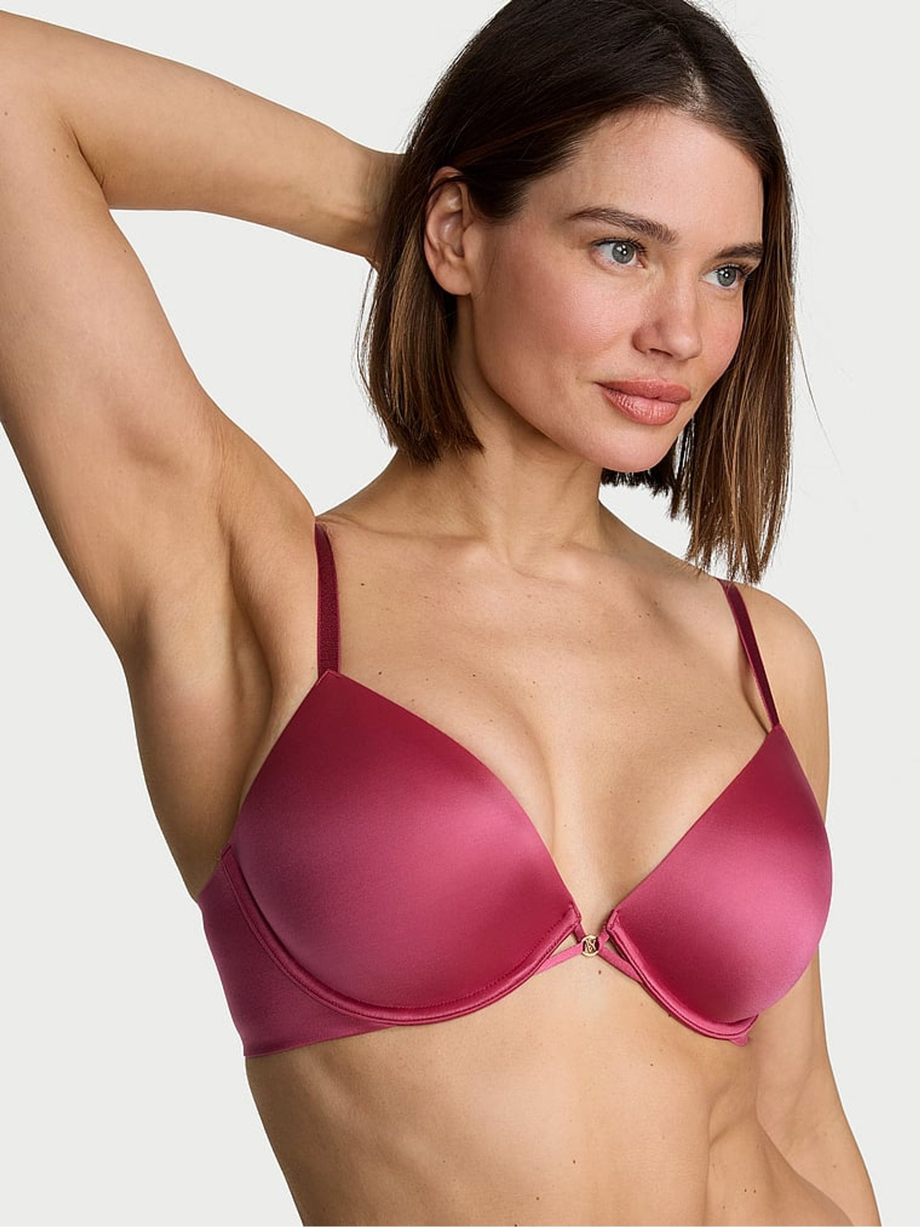 Victoria's Secret Peony Pink Lightly Lined Demi Bra
