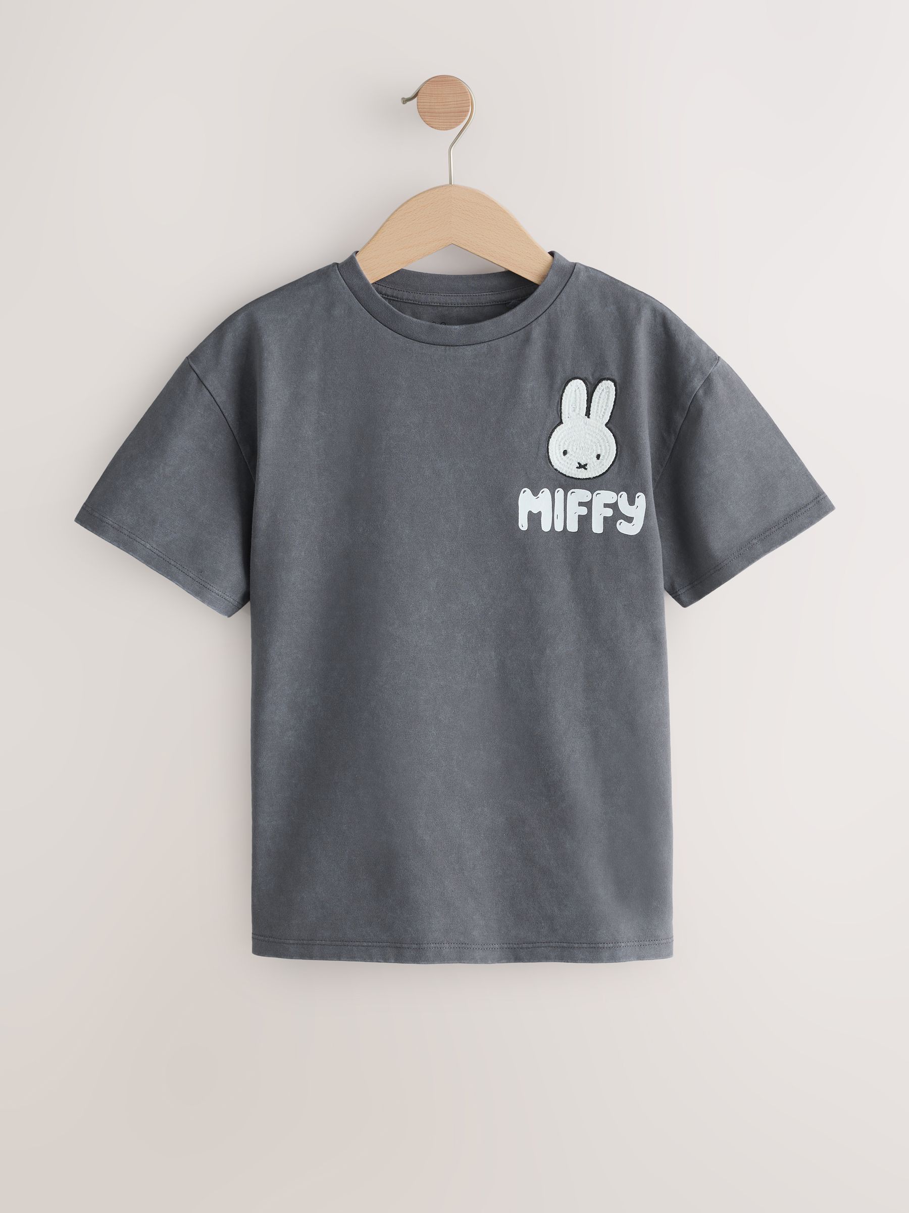 Buy Charcoal Miffy Oversized Graphic T-Shirt (3-16yrs) from Next USA