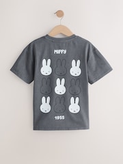 Charcoal Miffy - Футболка свободного кроя с принтом (3-16 лет) - Изображение 6 8