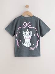 Charcoal Marie Oversized Graphic T-Shirt (3-16yrs) - Image 5 of 7