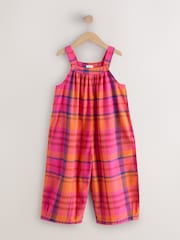 Portocaliu/Roz - Barrel Leg Jumpsuit (3-16yrs) - Imaginea 4 din 7