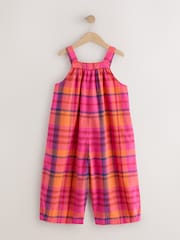 Portocaliu/Roz - Barrel Leg Jumpsuit (3-16yrs) - Imaginea 5 din 7