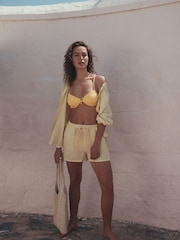 Yellow N. Premium 100% Linen Shirt - Image 2 of 6