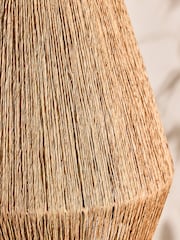 Dibor Natural Adleigh Jute Pendant Easy Fit Ceiling Shade - Image 4 of 5