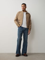 Blue Denim Flared Jeans - Image 2 of 6