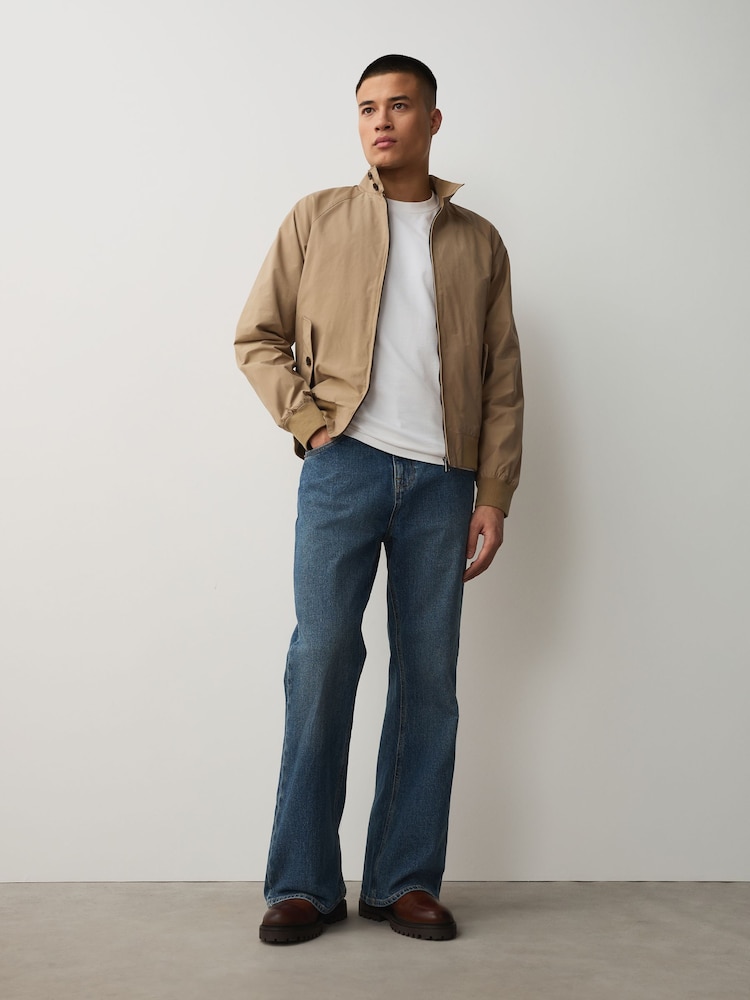 Blue Denim Flared Jeans - Image 2 of 6 Blue Denim Flared Jeans - Image 2 of 6