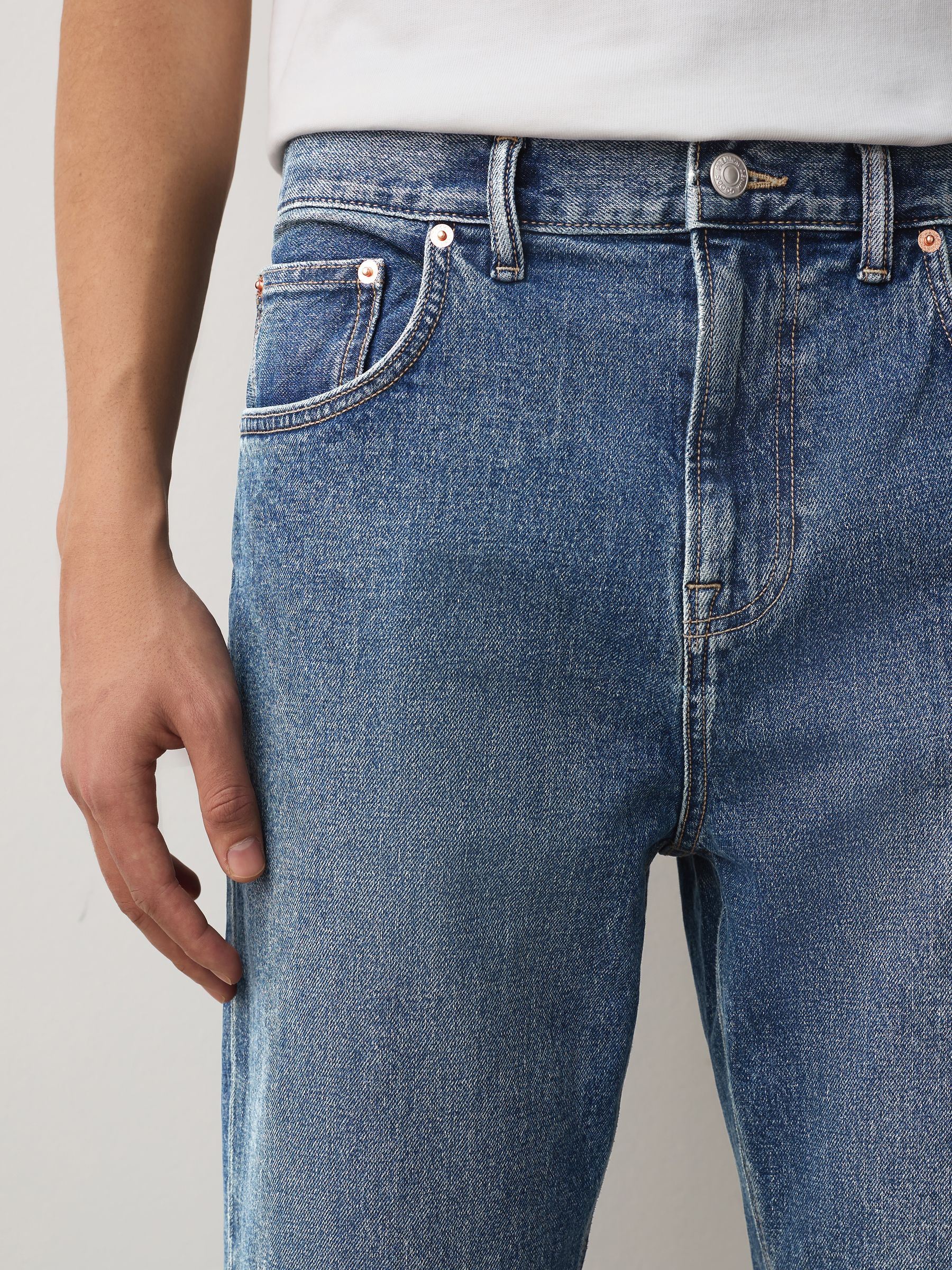 Buy Blue Denim Flared Jeans from Next USA