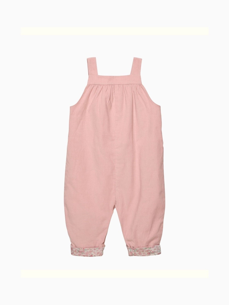 Trotters London Pink Cord Duck Applique Dungarees - Bild 2 von 2