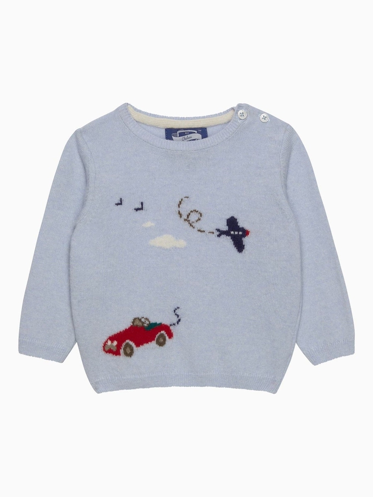 Trotters London Blue Herbie And Wilbur Jumper - Image 1 of 2