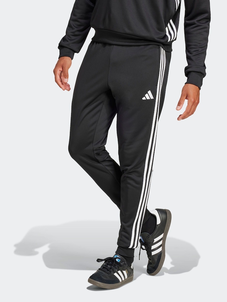 adidas Black Tiro 25 Essentials Sweat Tracksuit Bottoms - Image 1 of 7 adidas Black Tiro 25 Essentials Sweat Tracksuit Bottoms - Image 1 of 7