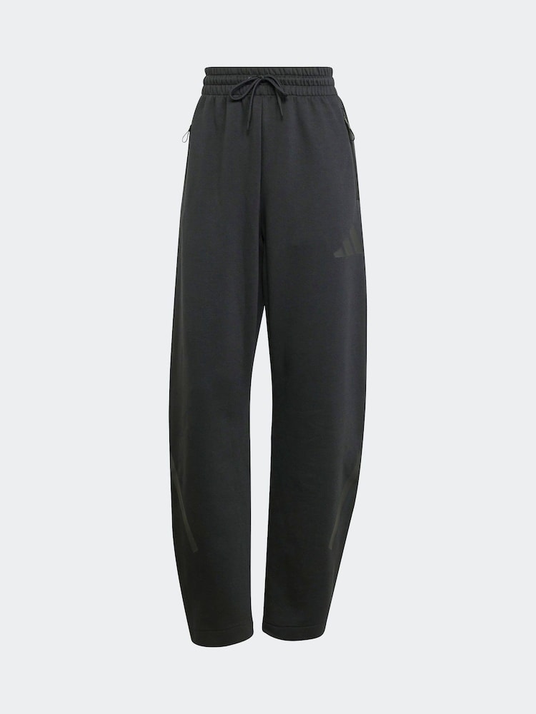 adidas Black Z.N.E. Barrel Tracksuit Bottoms - Image 7 of 7