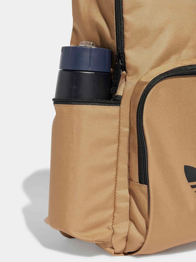 adidas Originals Brown Adicolour Backpack - Image 5 of 5 adidas Originals Brown Adicolour Backpack - Image 5 of 5