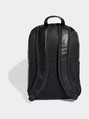 adidas Originals Black Polyurethane Outline Trefoil Backpack - Image 2 of 5