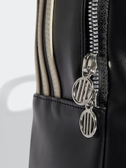 adidas Originals Black Polyurethane Outline Trefoil Backpack - Image 4 of 5