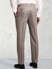 Brook Taverner Natural Italian Flannel Suit Trousers - Image 2 of 2