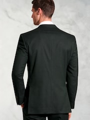 Brook Taverner Green Flannel Suit Jacket - Image 3 of 6