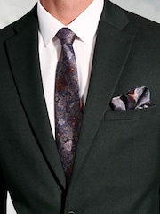 Brook Taverner Green Flannel Suit Jacket - Image 4 of 6