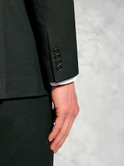 Brook Taverner Green Flannel Suit Jacket - Image 5 of 6