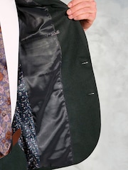 Brook Taverner Green Flannel Suit Jacket - Image 6 of 6