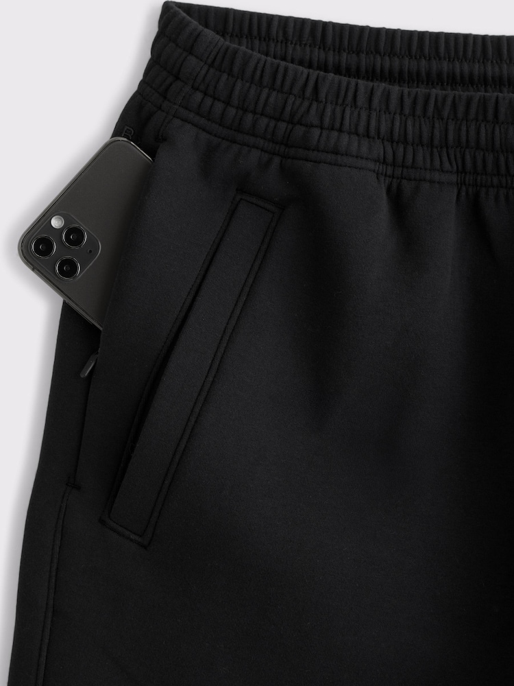 YPB Abercrombie & Fitch Black Neo KNIT MAX Cinched Bottom Joggers - Image 11 of 11