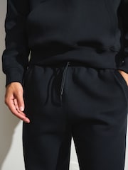 YPB Abercrombie & Fitch Black Neo KNIT MAX Cinched Bottom Joggers - Image 5 of 11