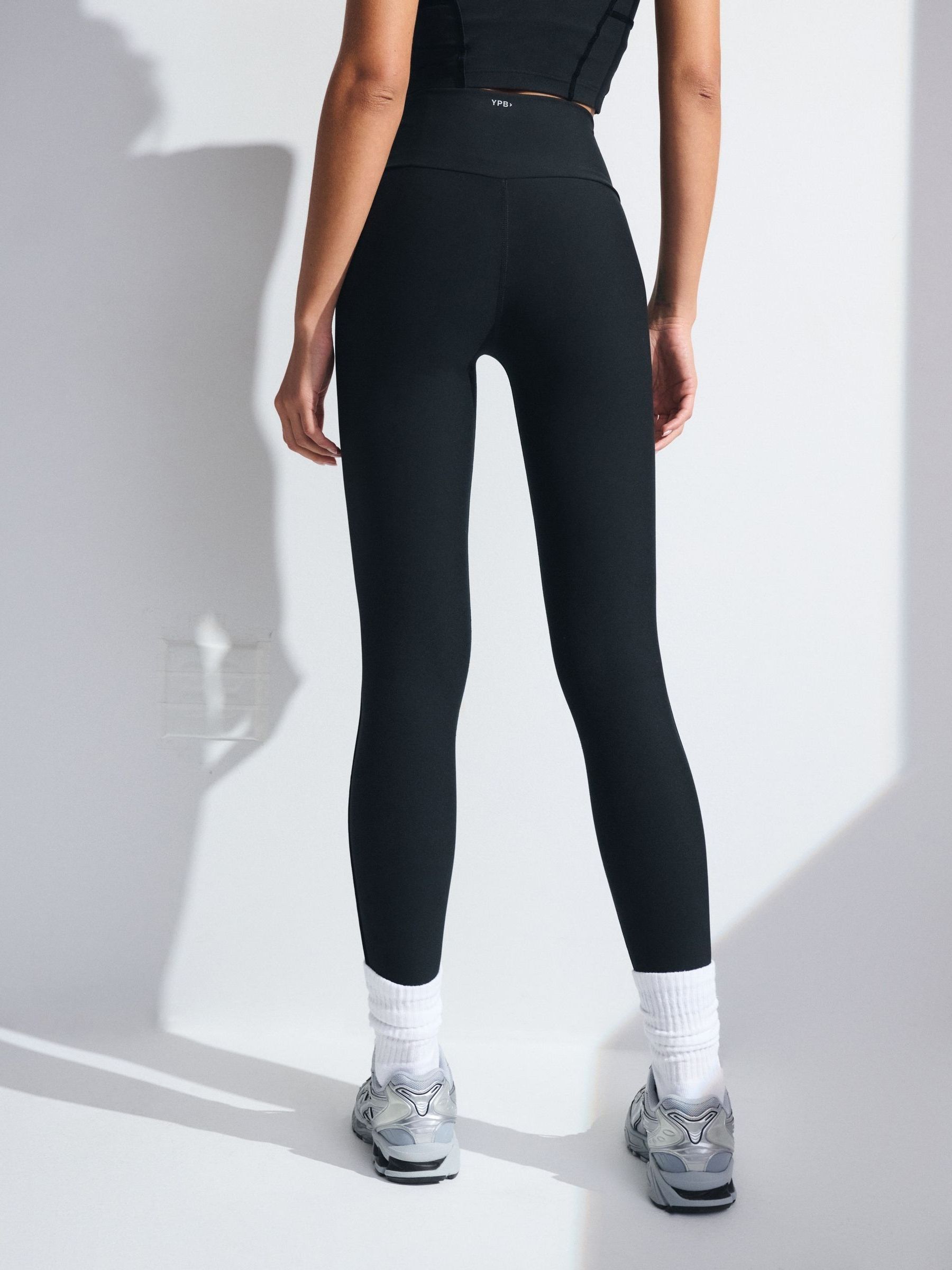 Buy Abercrombie & Fitch Black SculptLUX 7/8-Length Leggings from