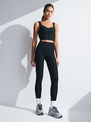 Abercrombie & Fitch Black SculptLUX 7/8-Length Leggings - Image 4 of 8