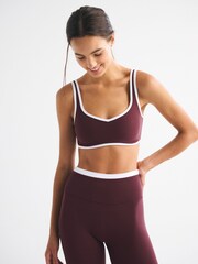 YPB Abercrombie & Fitch Red YPB studioFLEX Sports Bra - Image 1 of 6