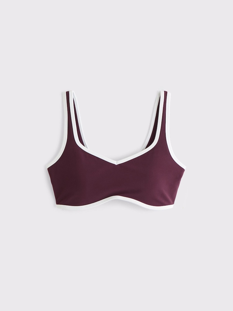 YPB Abercrombie & Fitch Red YPB studioFLEX Sports Bra - Image 6 of 6