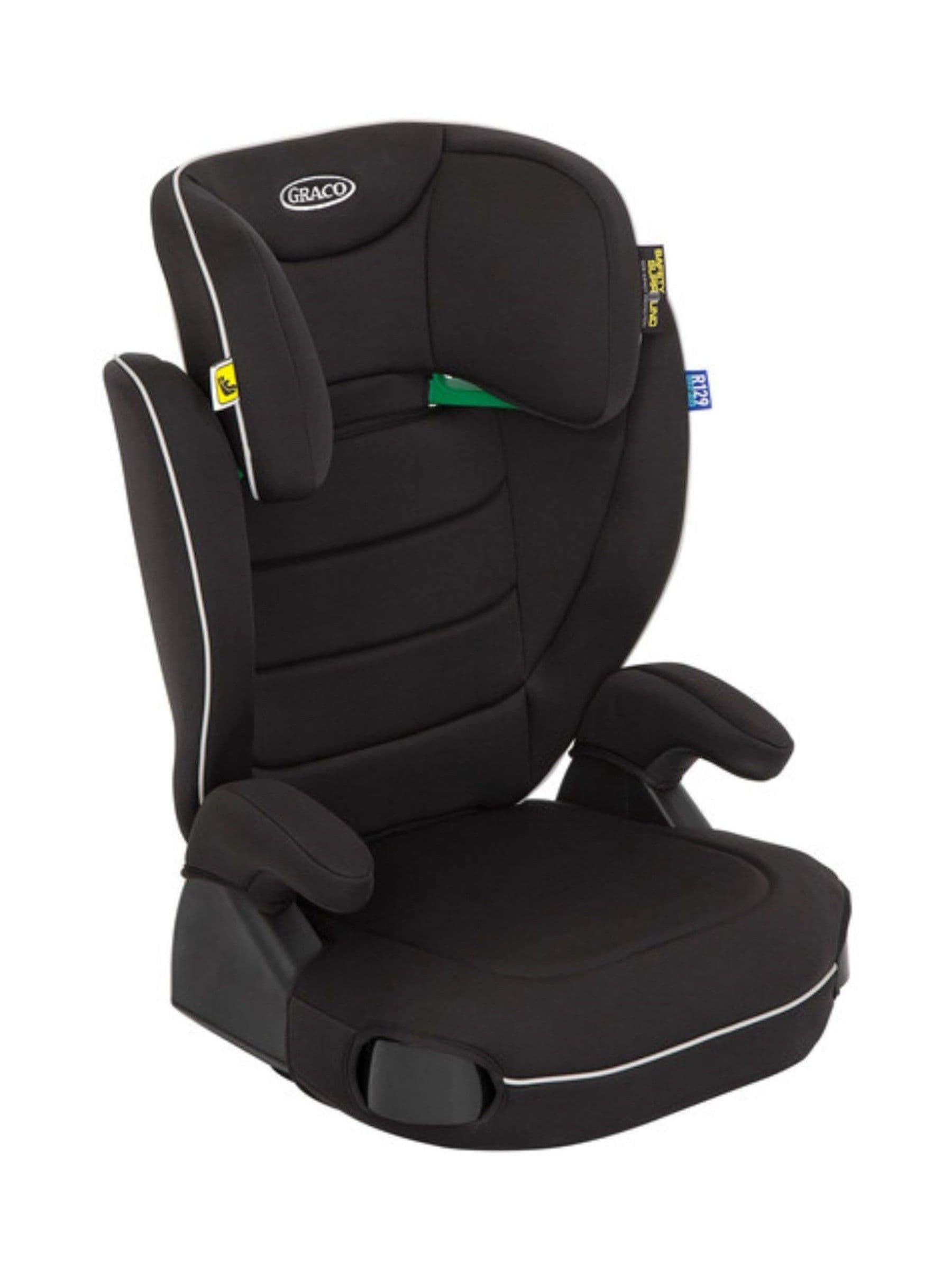 Graco Logico L I-Size R129 Highback Booster Car Seat - Black (Group 2/3) - Image 3
