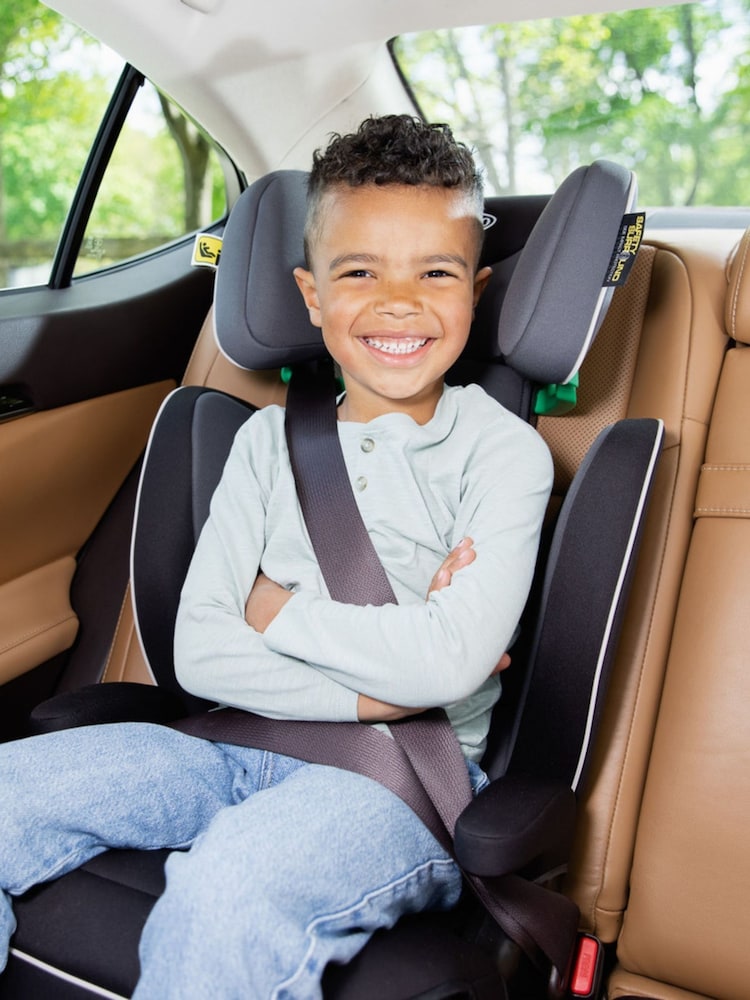 Graco Black Logico i-Size R129 Highback Booster Car Seat - Image 2 of 6