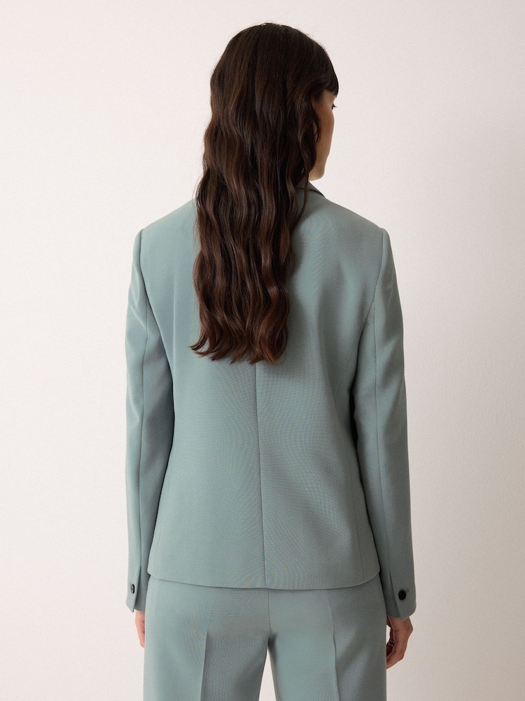 Jigsaw Blue Ellis Modern Crepe Blazer - Image 2 of 6