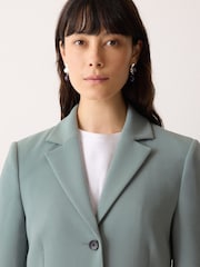 Jigsaw Blue Ellis Modern Crepe Blazer - Image 4 of 6