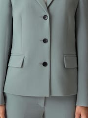 Jigsaw Blue Ellis Modern Crepe Blazer - Image 5 of 6