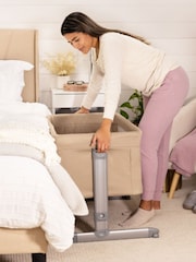 Graco Oatmeal Sweet2Sleep Bedside Crib - Image 5 of 6