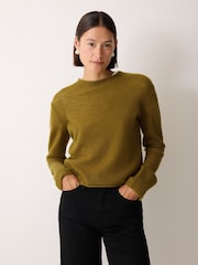 Jigsaw Green Cloud Cashmere Eldon Jumper - Image 1 of 2