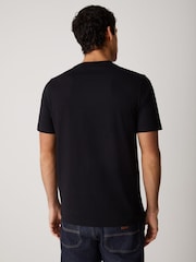 HUGO Black Chrome Printed T-Shirt - Image 4 of 4