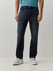 HUGO Blue Jonah Straight Fit Denim Jeans - Image 1 of 6