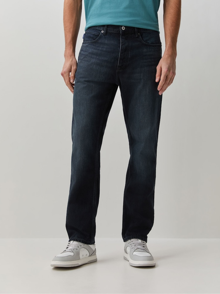 HUGO Blue Jonah Straight Fit Denim Jeans - Image 1 of 6