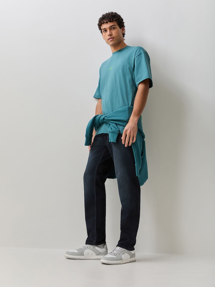 HUGO Blue Jonah Straight Fit Denim Jeans - Image 2 of 6