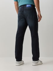 HUGO Blue Jonah Straight Fit Denim Jeans - Image 3 of 6