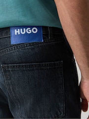 HUGO Blue Jonah Straight Fit Denim Jeans - Image 5 of 6