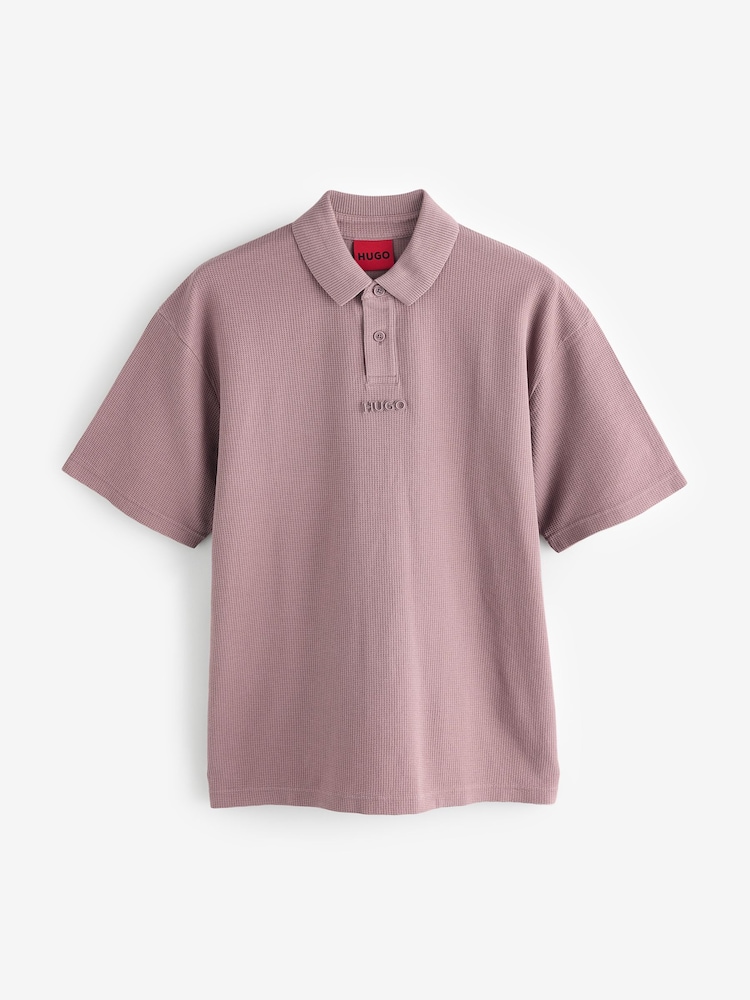 HUGO Tonal Logo Polo Shirt - Imagen 1 de 1