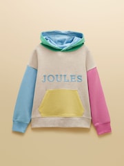 Joules Kids' Parkside Colour Block Hoodie - Image 1 of 5