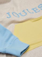 Joules Kids' Parkside Colour Block Hoodie - Image 4 of 5